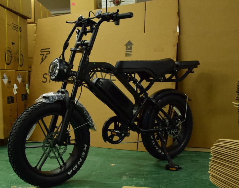 QMWHEEL V20 PRO 7.0 2025 - Fatbike - Black - BESTELLEN? NEEM CONTACT OP VIA WHATSAPP.