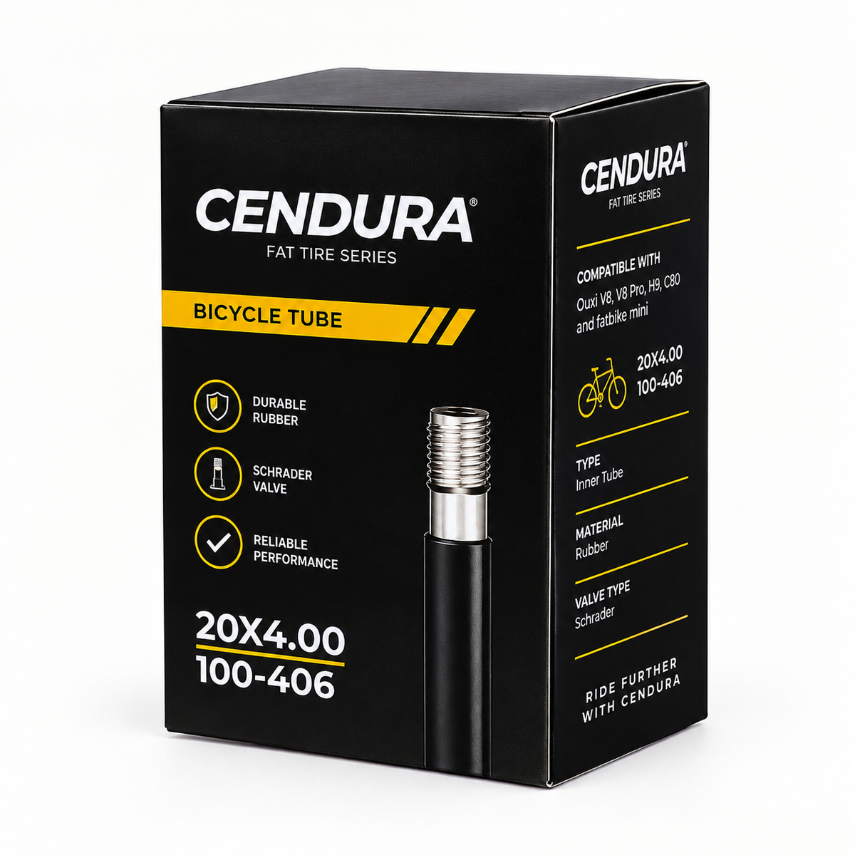 Cendura Fatbike Binnenband 20 x 4.0 – Universeel